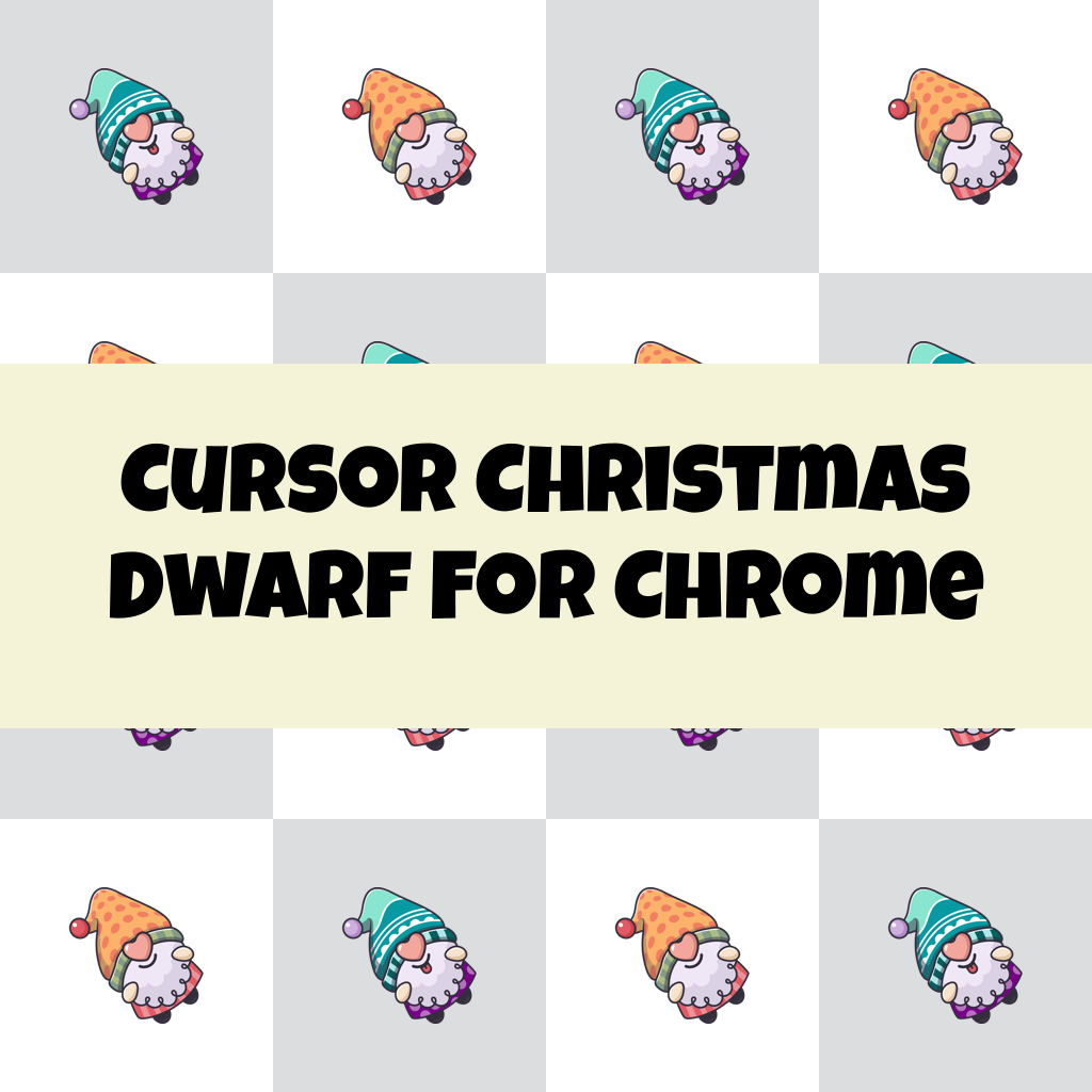 Cursor Christmas Dwarf For Chrome